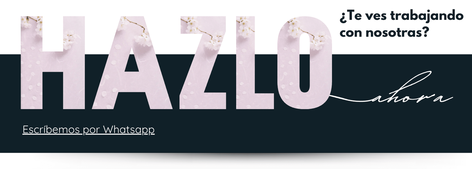 trabaja con nosotras en marketing
